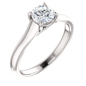 Solitaire Diamond Ring- Anillos de compromiso en Monterrey