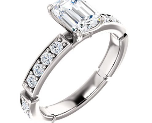 Estructural Accented Diamond Ring para tu anillo de compromiso en Monterrey