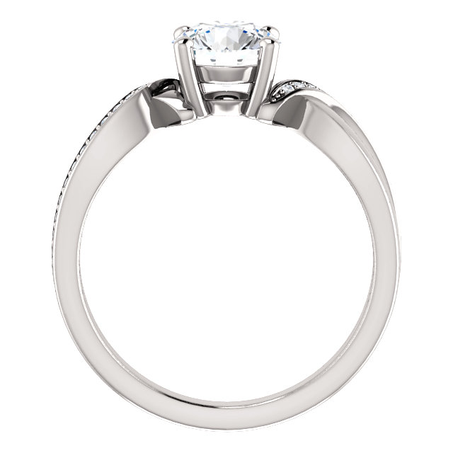 Mid Infinity Accented Diamond Ring- Anillos de compromiso en Monterrey