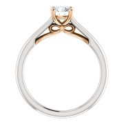 Bow solitaire Diamond Ring- Anillos de compromiso en Monterrey