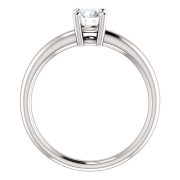 Essential Solitaire Diamond Ring- Anillos de compromiso en Monterrey