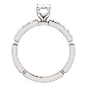 Estructural Accented Diamond Ring para tu anillo de compromiso en Monterrey